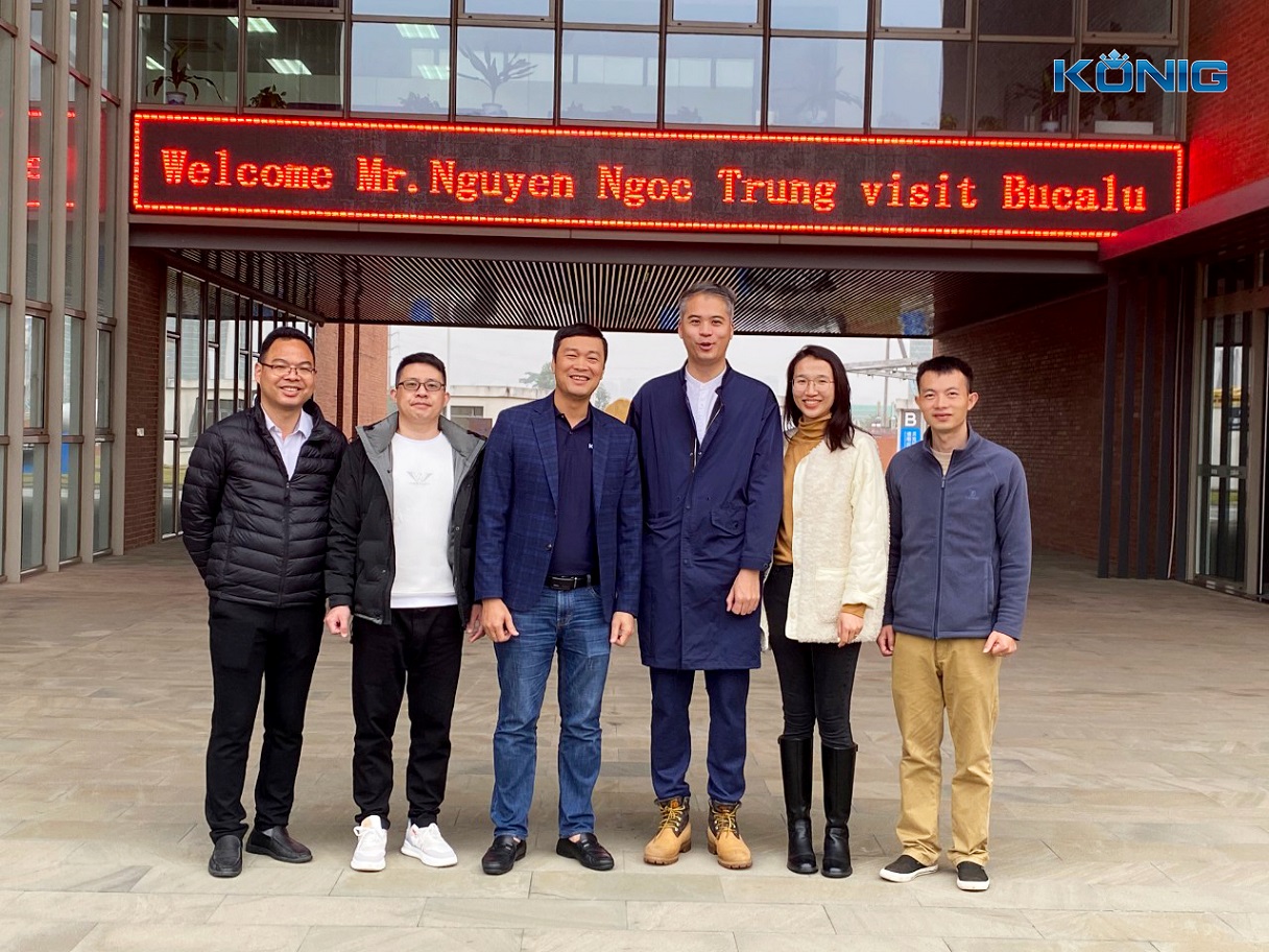 Chuyến thăm và làm việc đầu tiên năm 2023 tại nhà máy đối tác của KONIG!